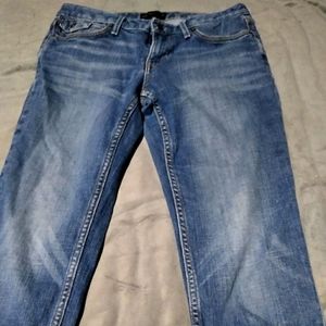 Banana Republic cuffed denim capris